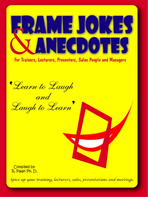 Title details for Frame Jokes for Trainers, Managers and Lecturers by R. Palan - Available